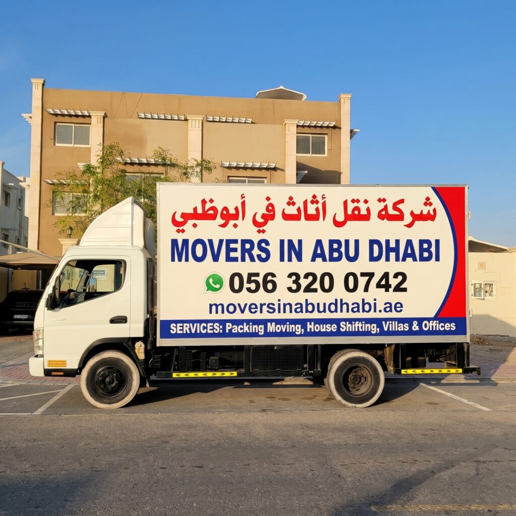 Movers in Abu Dhabi providing complete moving services